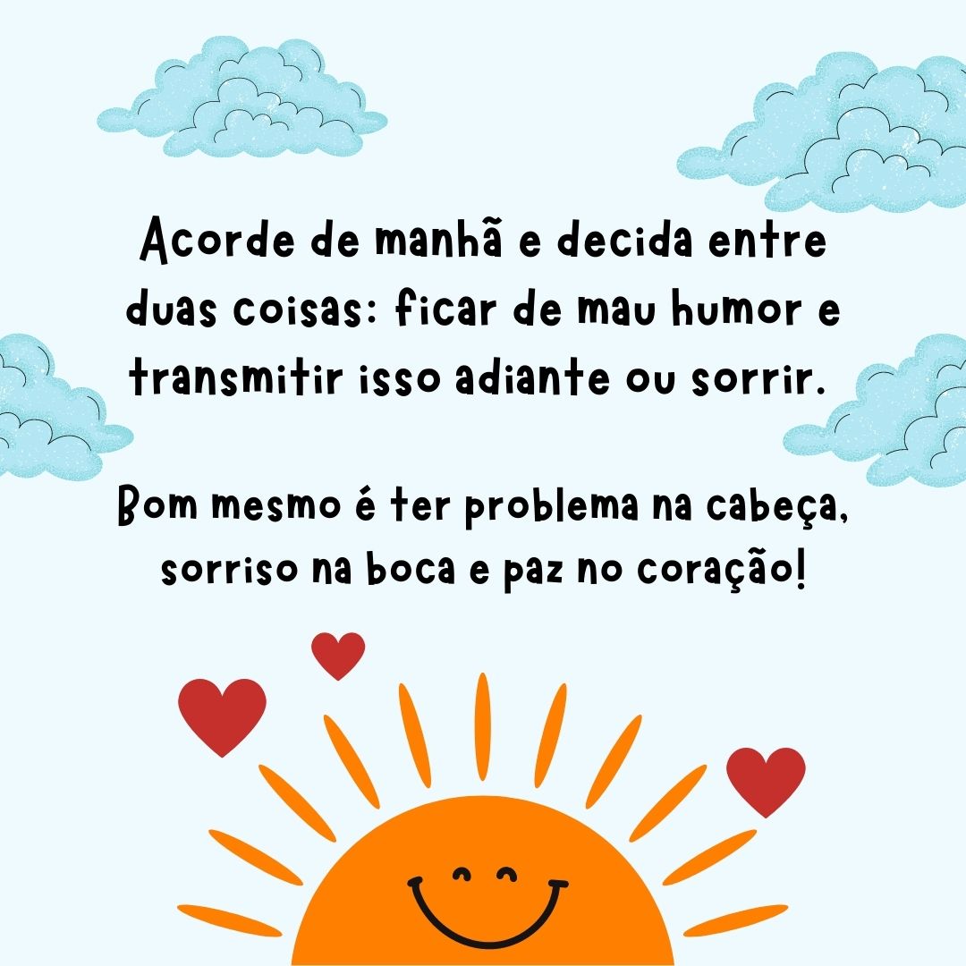 Acorde de manhã e decida - imagem