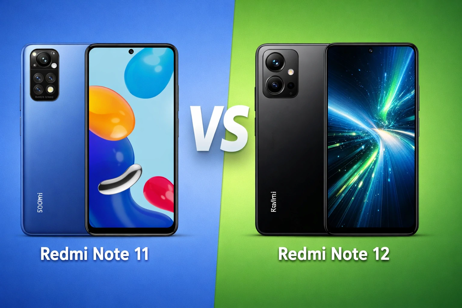 Redmi Note 11 vs Redmi Note 12