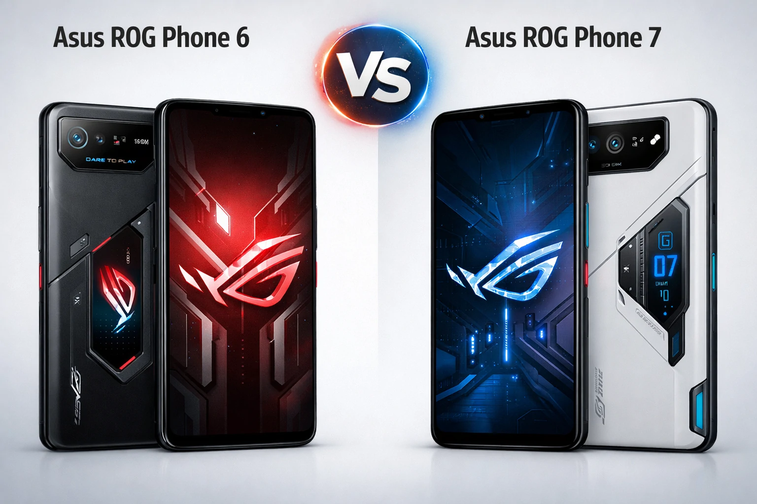 Asus ROG Phone 6 vs 7
