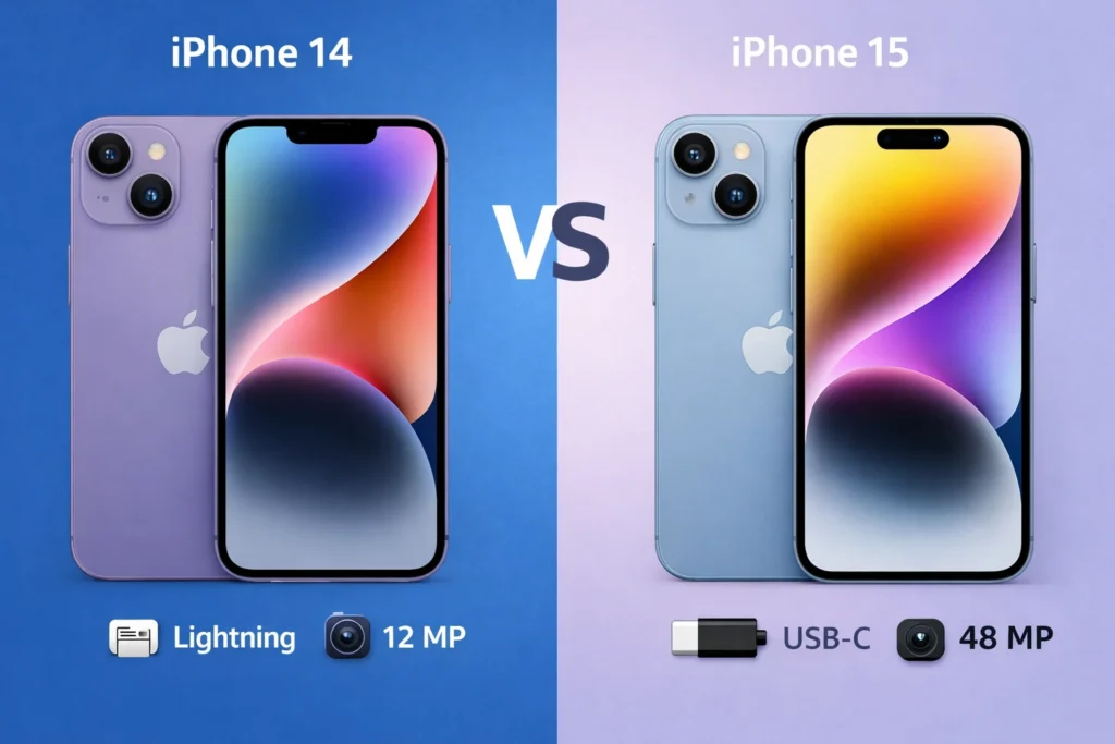 iPhone 14 vs iPhone 15