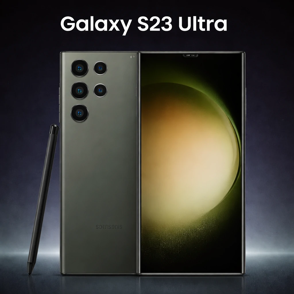 Samsung Galaxy S23 Ultra em destaque