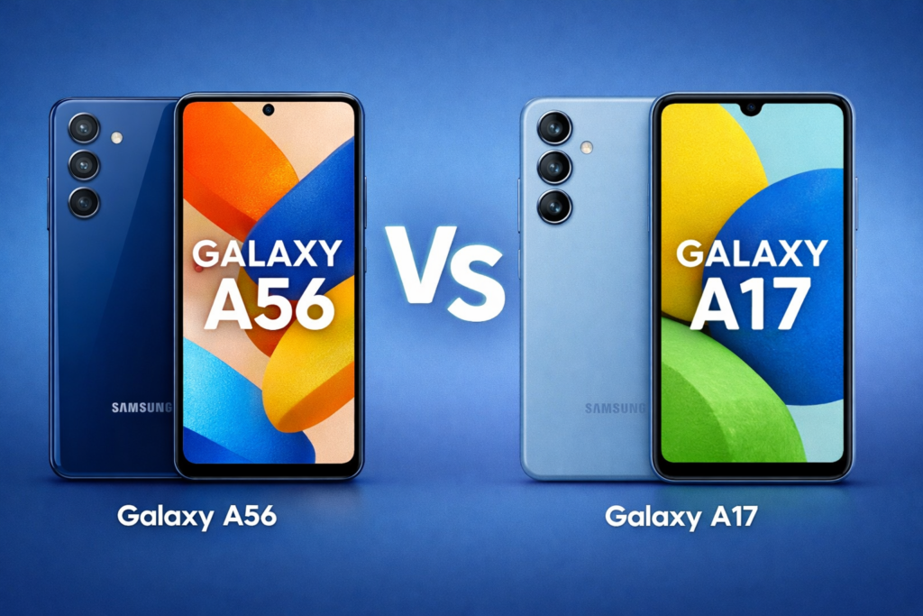 Comparação-Galaxy-A56-vs-A17