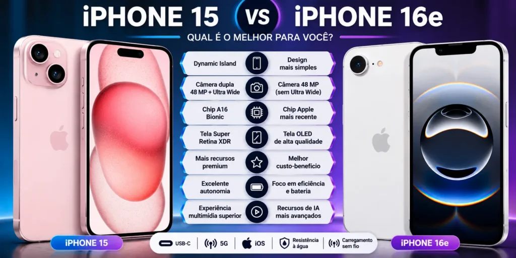 iPhone 15 vs iPhone 16e
